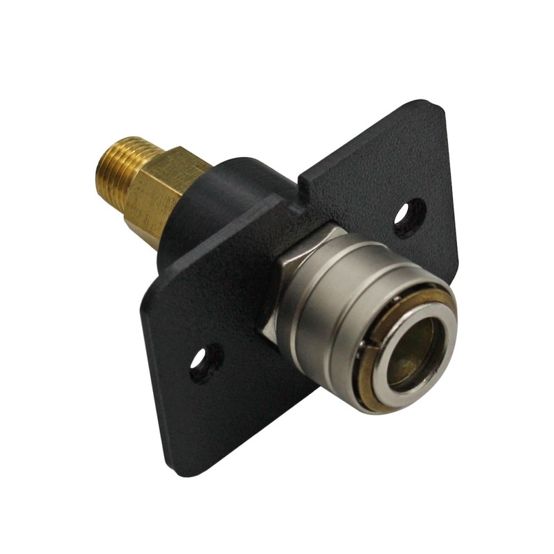 Flush Mount Air Fitting Straight 1/4'' BSP male compressor tyre