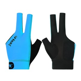 CRICAL Pool Billiard Glove 3 Fingers Professional Carom Snooker Pool Glove Sport Glove Accessories Left Hand Right Hand Popular Sizes for Men & Women