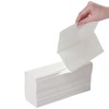M1SS Z Fold White Tissue Paper Hand Towels Soft Absorbent