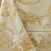 Benson Mills Harmony Scroll Woven Damask Fabric Tablecloth, Everyday, Parties,