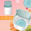 Ultrasonic Turbine Washing Machine Mini Turbo Portable Washing Machine for