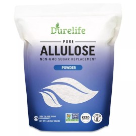 Durelife Allulose sweetener 100% Pure Powdered Sugar Substitute 5 lb