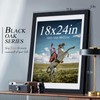 VCK 18x24 Poster Frame 2 Pack, Natural Wood Grain Black