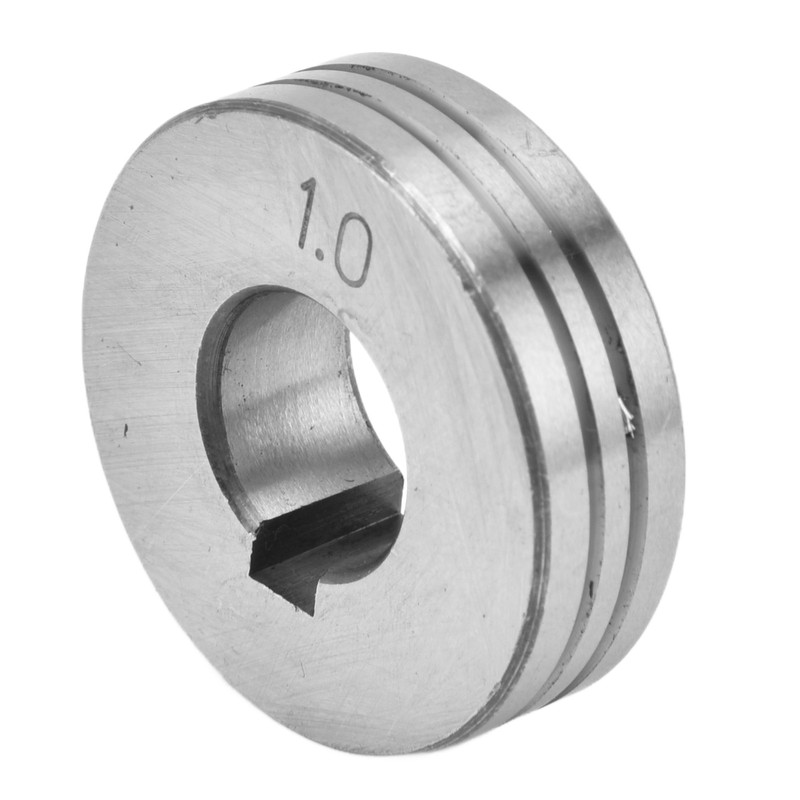 10Pcs Welder Wire Feed Roller 1.0‑1.2mm Groove Feeding Guide Wheel