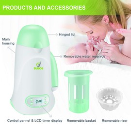 Bubos Deluxe Smart Quick Calefacción para biberones