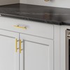 HOME EDIT Brushed Brass Cabinet Handles 3 Inch Hole Spacing,