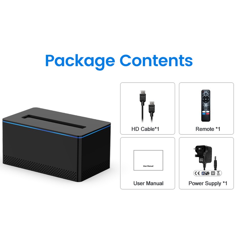 X6 Android 11.0 Smart TV Box Amlogic S905Y4 4K Media