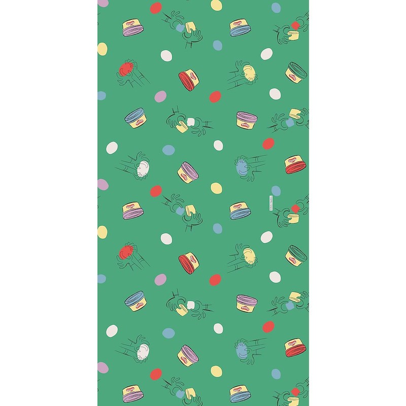 CafePress Play Doh Pattern: Design It 35"x70", Oversized, Soft Beach