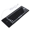 Silicone Keyboard Fully Sealed Design Lightweight Portable Silent Soft Comfortable