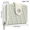 VelaStyle Wallet Bag with Accordion Card Holder,Multi-Card Slots, Zipper Purse,