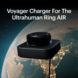 ULTRAHUMAN Ring Voyager Charger - Full Charge in 2 Hours - Quick and Wireless Charging - Includes Travel Pouch - Sleek Design (12)