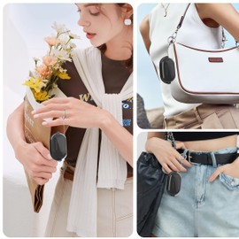 RFUNGUANGO [Upgraded Security Lock] for Beats Solo Buds 2024 Protective Case, Transparent TPU Protective Case, Compatible with Beats Solo Buds Charging Case (with Cleaning Kit and Keychain) -Black