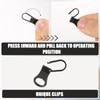 20pcs Zipper Pull Replacement, Detachable Mental Zipper Pull Tab Repair