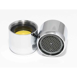 Lowenergie Tap Aerator 22mm Female,4ltr per Minute, Water, Energy Saving Reduce Bills Chrome (1)