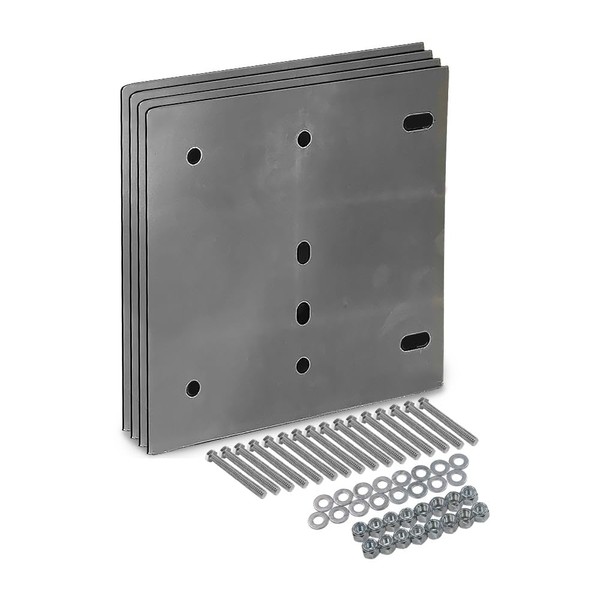 Mytee Products E-Track Backing Plate Installation Kit, Heavy Duty E-Track