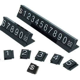 SunnyZoo - Soporte ajustable para mostrador, 16 juegos (negro)