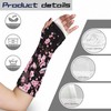 Luarisgur Arm Cast Cover Cherry Blossoms Cast Scratcher for Arm