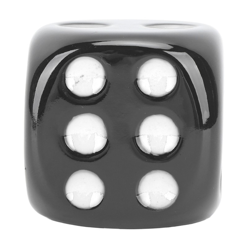 Dice Shape Shift Head Resin Gear Shifting Lever Knob Transmission