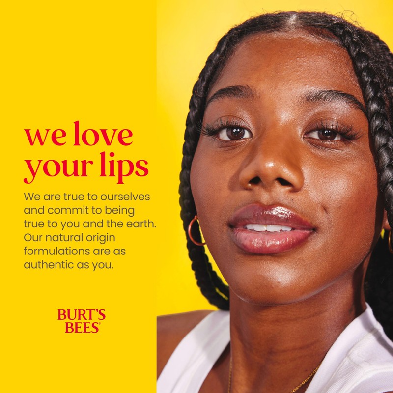 Burt's Bees Burt's Bees Lip Balm, Pomegranate, Lip Moisturizer With