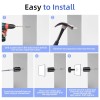 IOQ Black 20-Pack Standoff Screws (3/4 in. Dia x 1