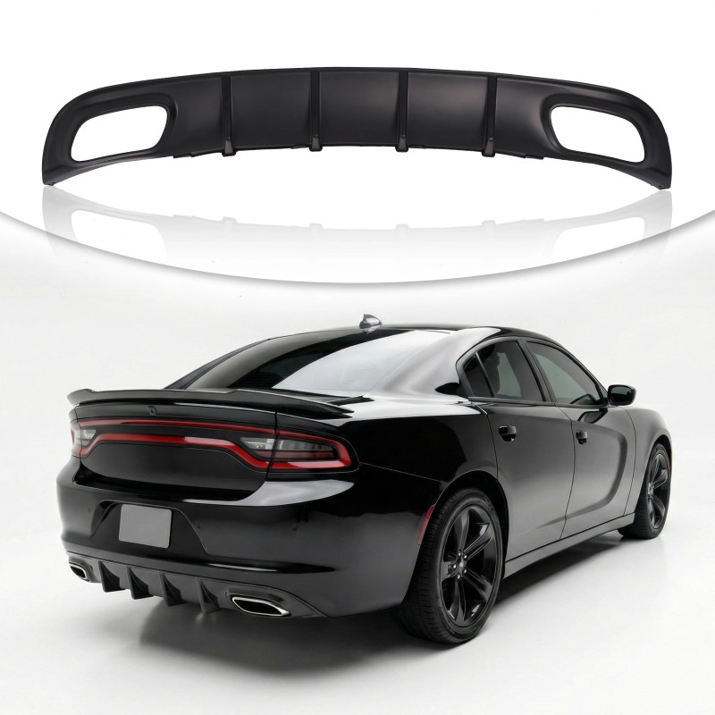 Rear Diffuser Compatible for 2015-2024 Dodge Charger RT & SXT