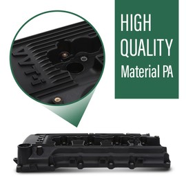 LQI Engine Valve Cover w/Gasket Compatible with Toyota Tacoma 2005-2015/Fit Toyota 4Runner 2010 Black 11201-75055, 1120175055