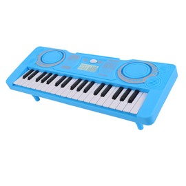 Kids Keyboard Piano 37 Key Portable Educational Musical Instrument Toy Electronic Digital Piano for Children Blue