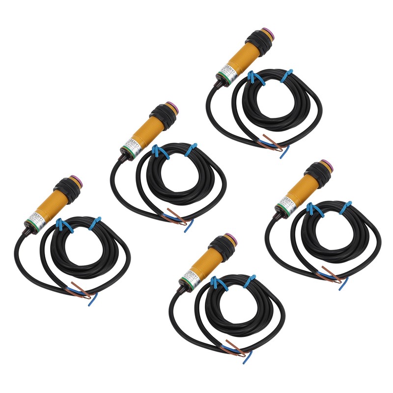 5 Pcs Infrared Photoelectric Switch Normally Open 10 To 30cm