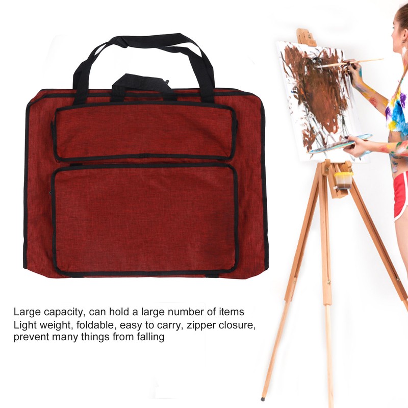 Art Bag Waterproof Foldable Portable Large Capacity Sketching Board Bag