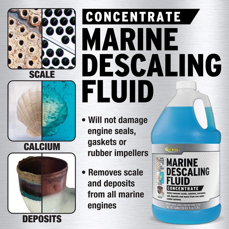 STAR BRITE Marine Descaling Fluid Concentrate 1 Gallon - Engine