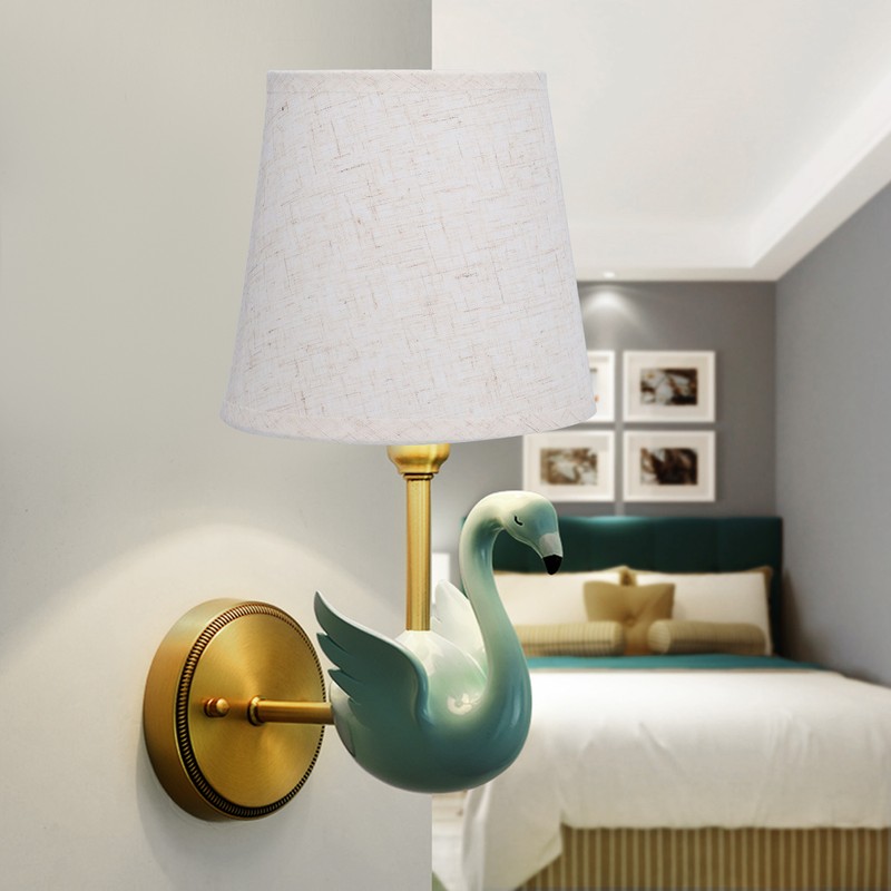 6Pcs E14 ClipOn Lampshade European Fabric Lamp Shade for Hall