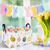 ONOEV Rectangular Folding Laundry Basket,waterproof Canvas Basket,gift basket,Suitable for children's