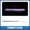 INFINAUTO 12V Car Interior 15 LED Strip Light 30cm White
