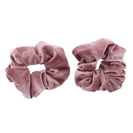 Zac's Alter Ego Pair of Luxurious Velvet Hair Scrunchies - Variety of Colours