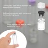 PATIKIL 3ml Clear Glass Sample Vials, 20Pcs Small Liquid Bottles