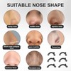 7 Pairs Nose Shaper Nose Lifter Noses Clips, Invisible Painless