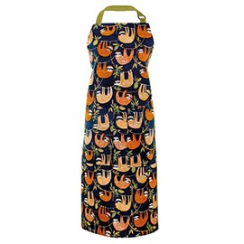 Ulster Weavers Hanging Around Cotton Apron - With Cute Rainforest Sloth Design - For Kitchen and Barbecue - Cooking Gifts for Bakers & Chefs - Homeware & Kitchenware Range