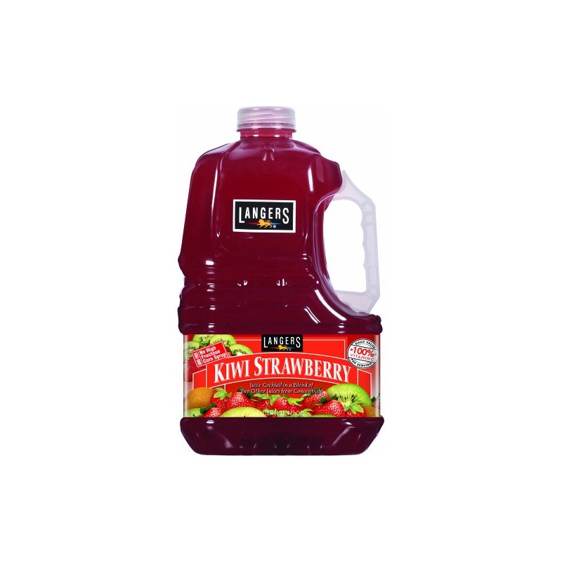 Langers Juice Cocktail, Kiwi Strawberry, 101.4 Fl Oz (Pack of