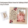 kullder Memorial Gifts for Loss of Sister Memorial Picture Frame