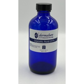 Glycolic Acid Peel 20% 8oz. 240ml Pro Size (Level 2 pH 1.6)