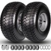 16x6.50-8 Tubeless Tire and Wheel, 4 Ply 16x6.5-8" Lawn Mower