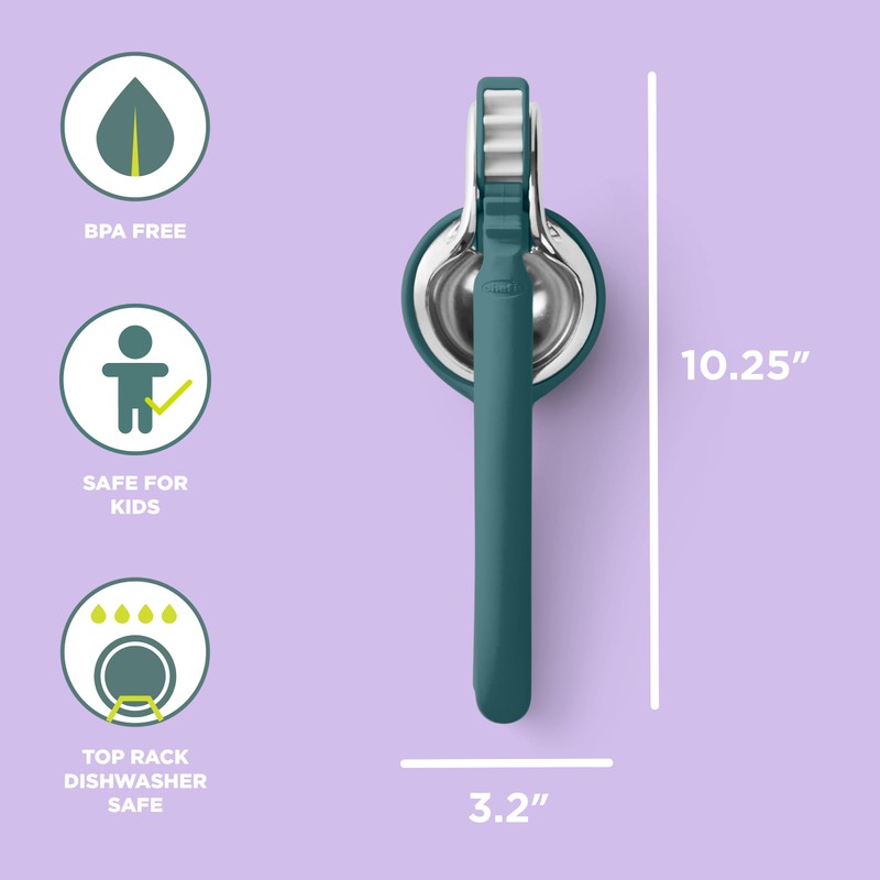 Chef'n FreshForce Lemon Squeezer Citrus Juicer, Premium Quality, Max Extraction,