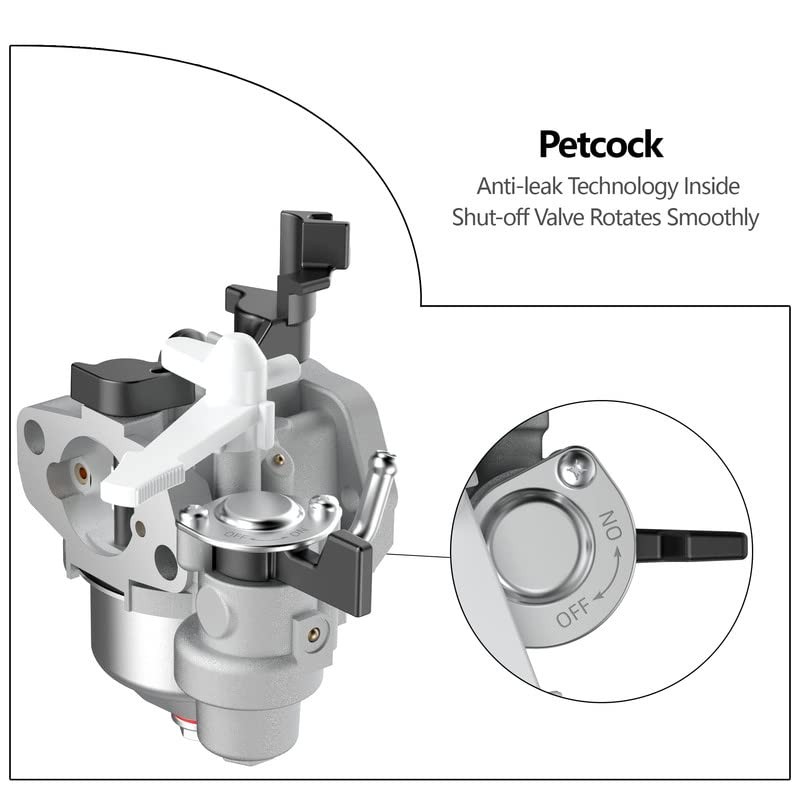 Carburetor with Gasket Set Replacement for CT200U KT196 196cc 212cc