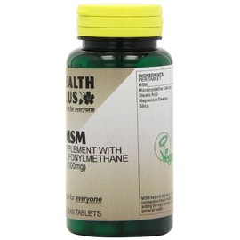 Health Plus MSM 1000mg Joint Health Supplement - 90 Tablets
