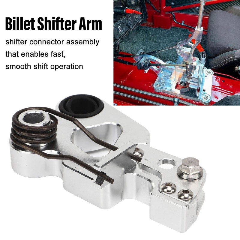 Billet Shifter Arm Metal Shifter Box Connector Assembly Replacement for