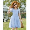 Arshiner Blue Dresses for Girls Summer Tween Easter Party Tulle