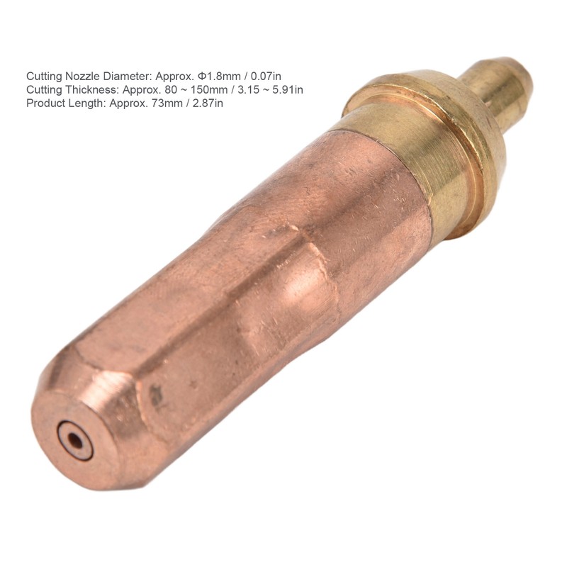 5Pcs Acetylene Cutting Tip Welding Torch Nozzle Accessory Tool Set