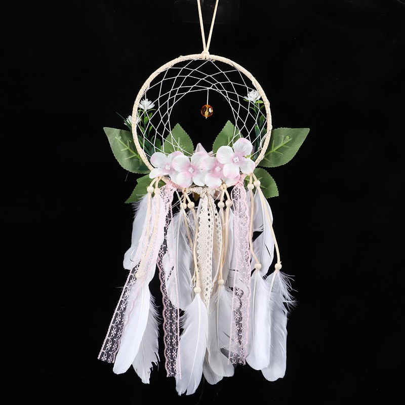 Home Garden Decoration Wall Hanging Feather Dreamcatcher Pendant Gift with