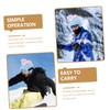 NOLITOY Snow Helmet Protector Decorative Ski Helmet Cover Hand Feeling