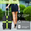 Luggage Straps for Suitcases 4 Pack, TSA Approved Travel Essentials,